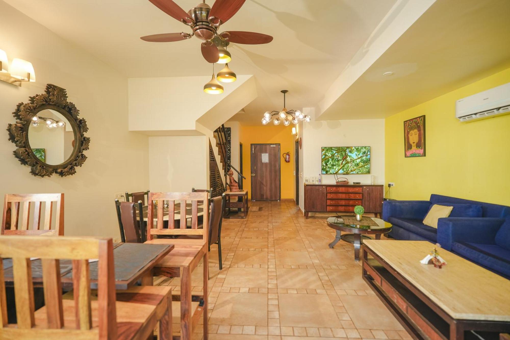 Villa M - Jia 3- 3Bhk In Candolim, Pool Facing, Near Beach, Breakfast Included Екстериор снимка