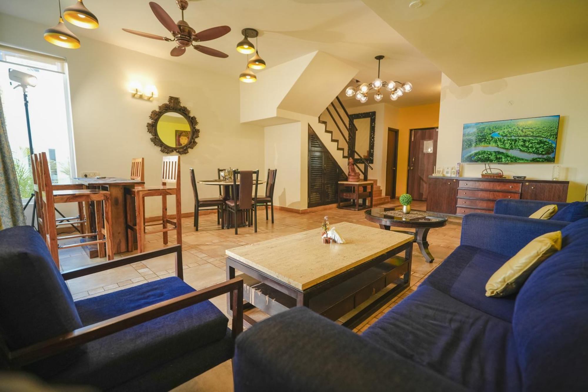 Villa M - Jia 3- 3Bhk In Candolim, Pool Facing, Near Beach, Breakfast Included Екстериор снимка