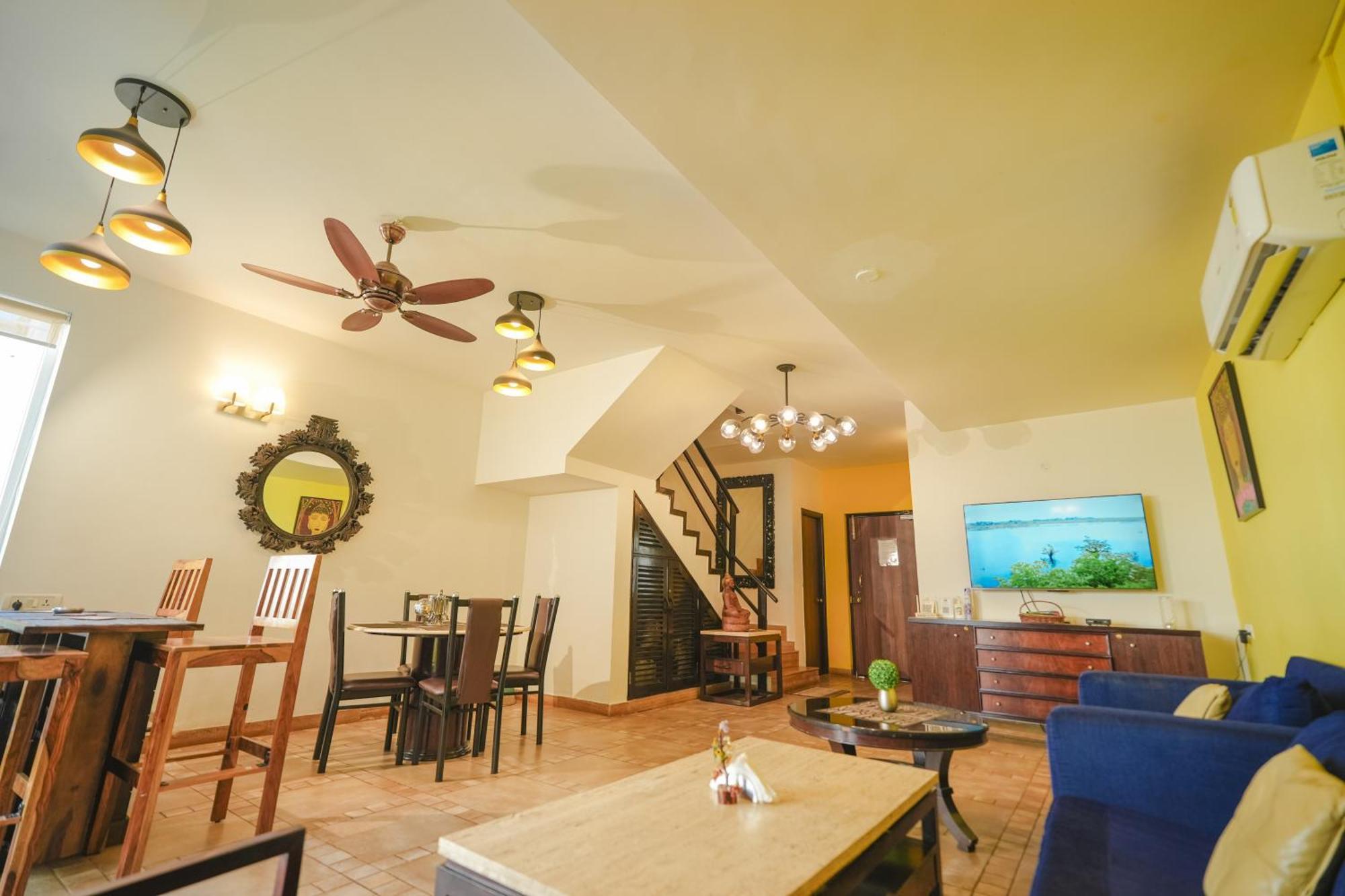 Villa M - Jia 3- 3Bhk In Candolim, Pool Facing, Near Beach, Breakfast Included Екстериор снимка
